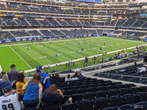 Go right to section 435 ». Seats here are tagged with: is a wheelchair accessible seat is on the aisle. cornfield948. SoFi Stadium. Los Angeles Rams vs Arizona Cardinals. 434. section. 4. row. 